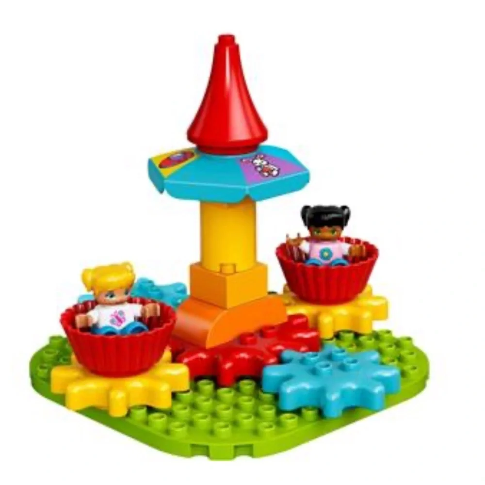 Lego duplo my first carousel set 10845 new in sealed box 24 pieces rare! - Picture 3 of 9